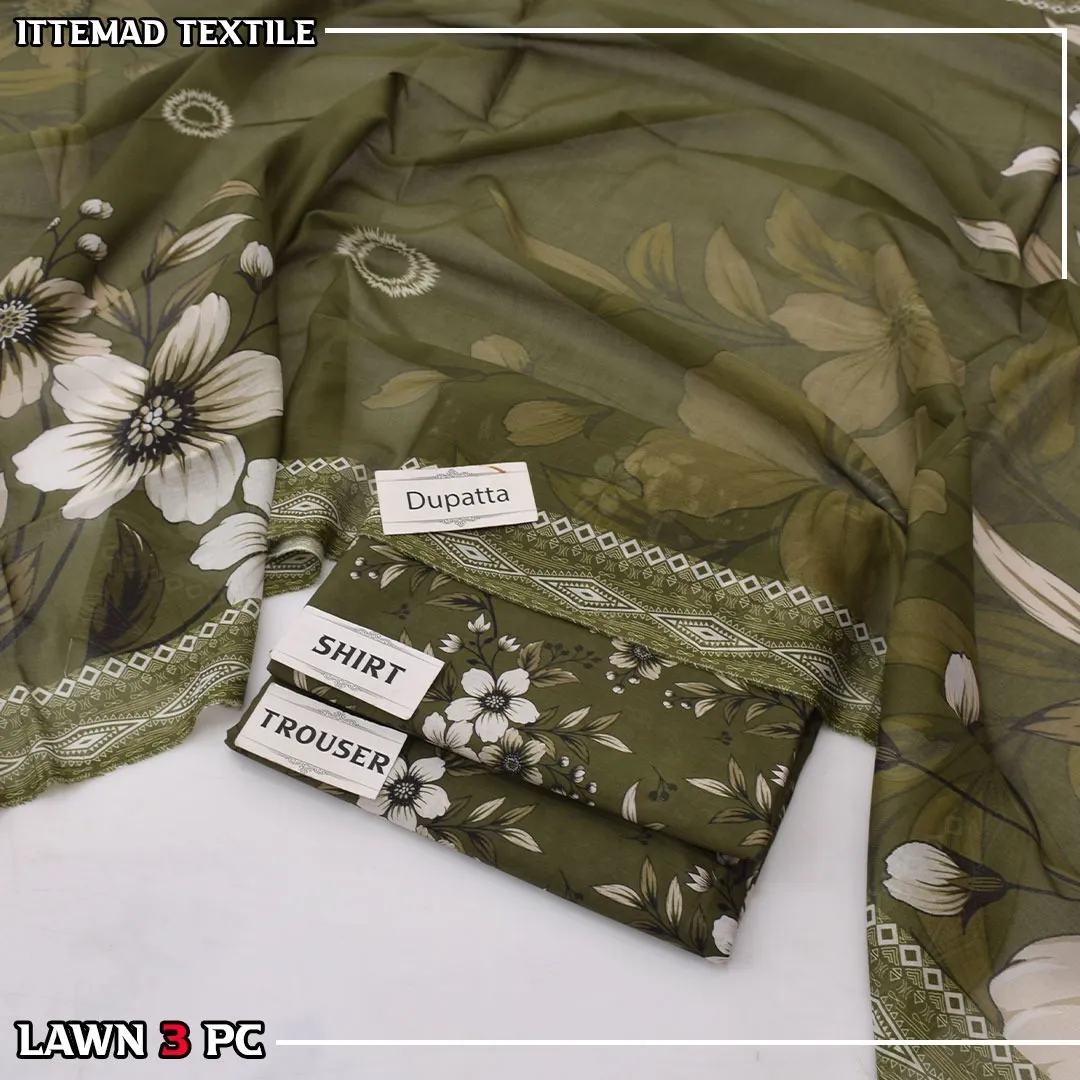 Ittimad Textile Printed Lawn Suit 2026 (10)