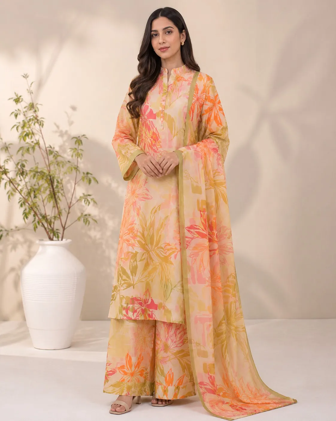 Ittimad Textile Printed Lawn Suit 2026 (33)