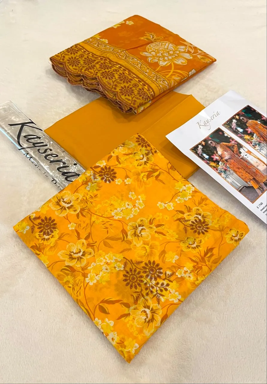 Kayseria Embroidered Lawn Suit 2026 | Original 3PC Collection