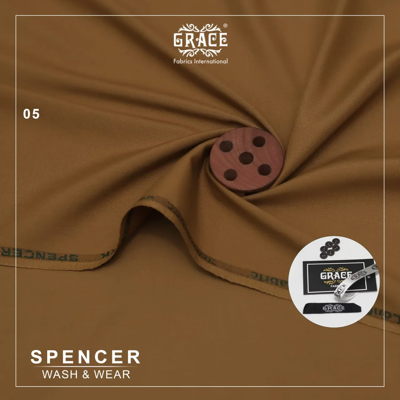 Mark Spencer By Grace Wash And Wear Suit | Premium Men Collection