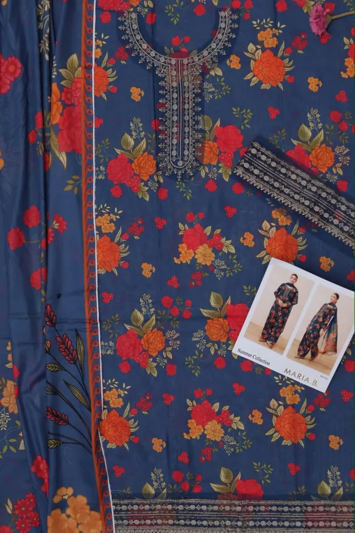 Embroidered Lawn Suit 2026 (3)