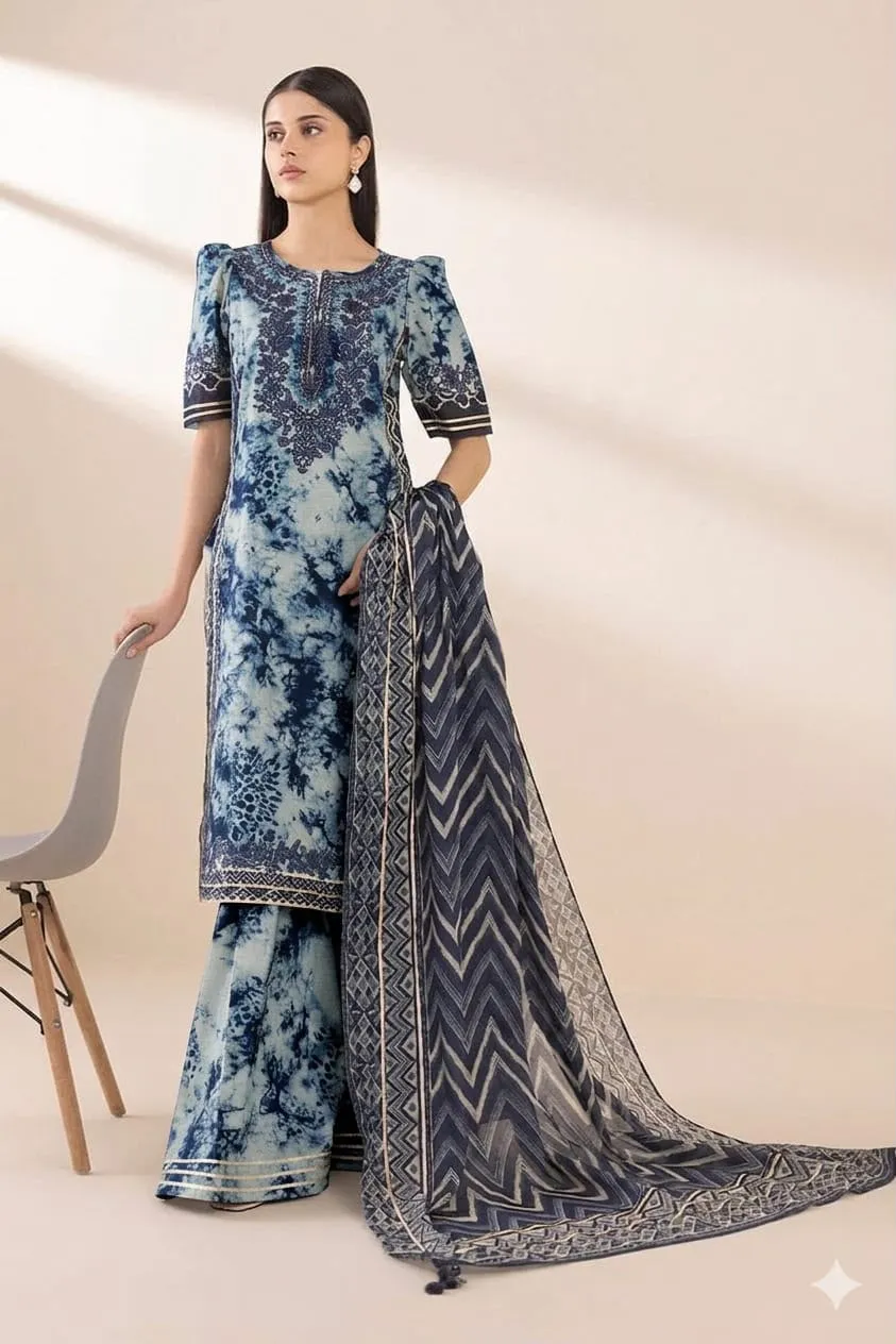 Embroidered Lawn Suit 2026 (6)
