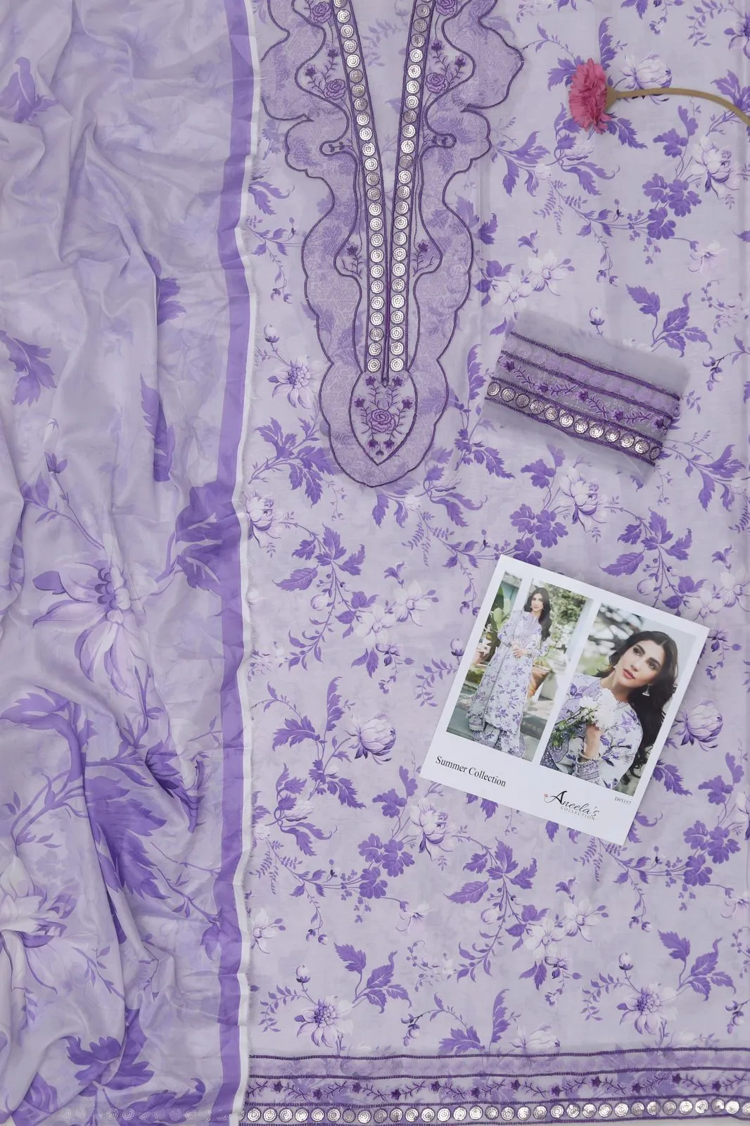 Embroidered Lawn Suit 2026 (7)