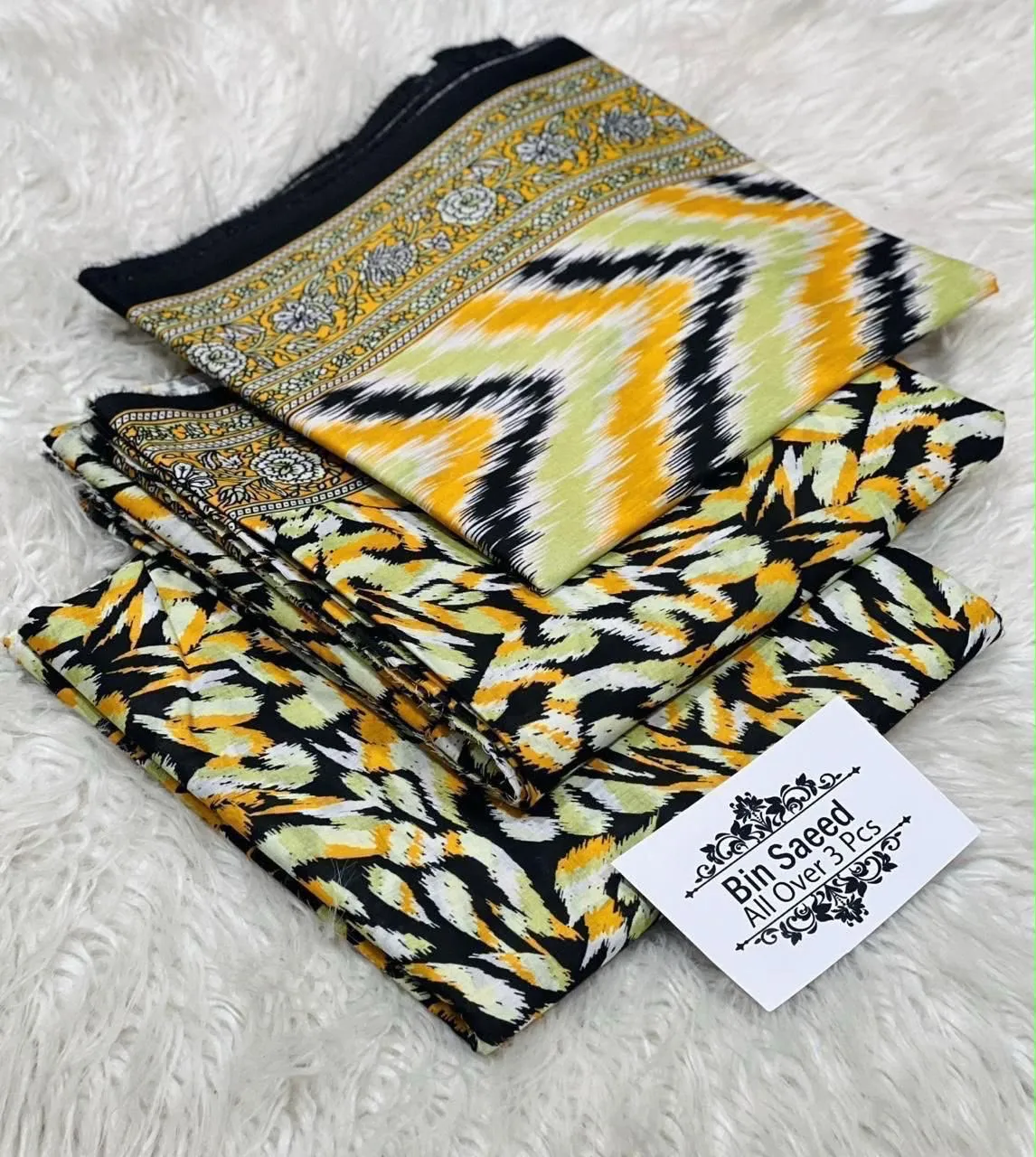 Bin Saeed Printed Lawn Suit 2026 (32)