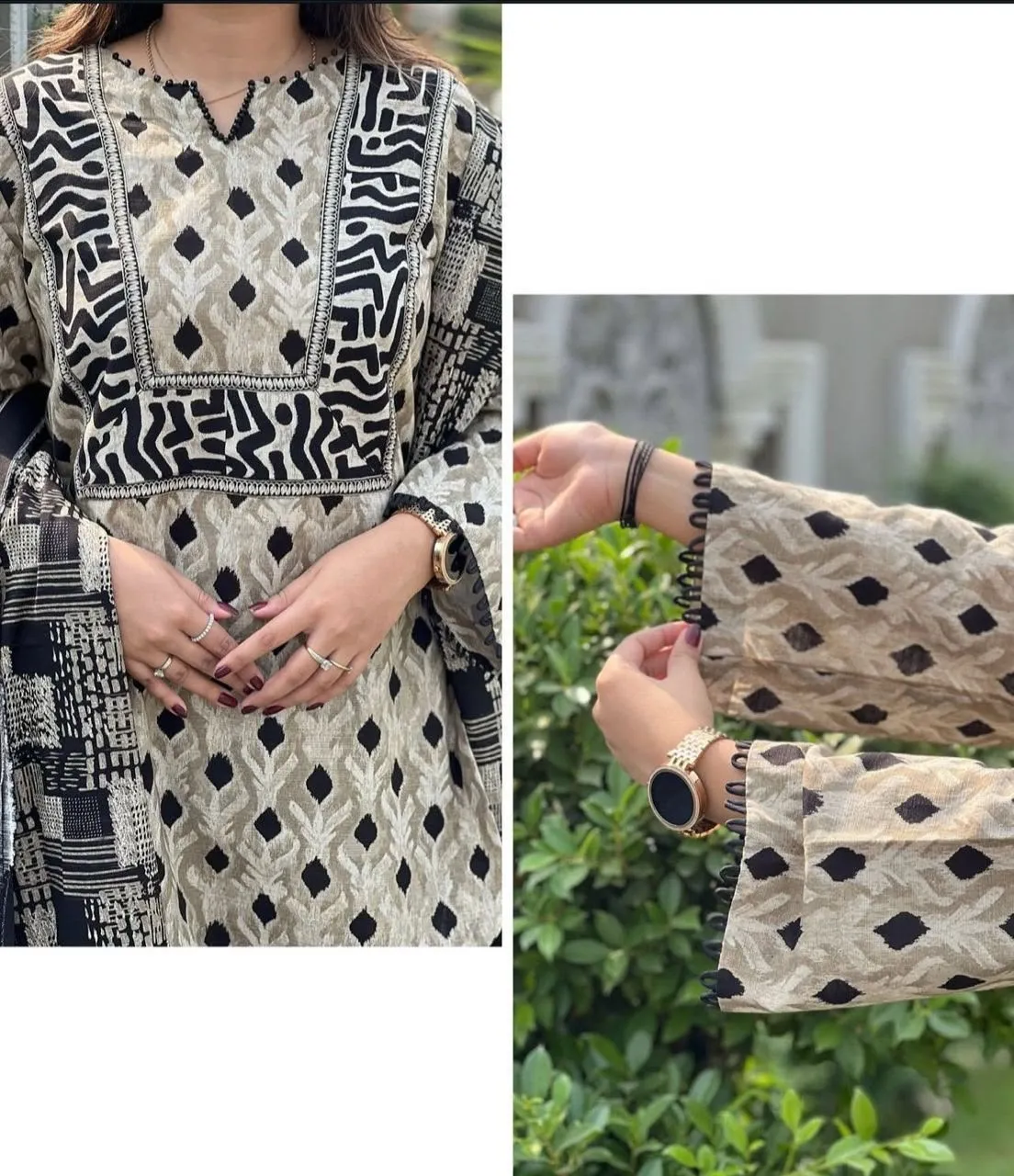 Bin Saeed Printed Lawn Suit 2026 (43)