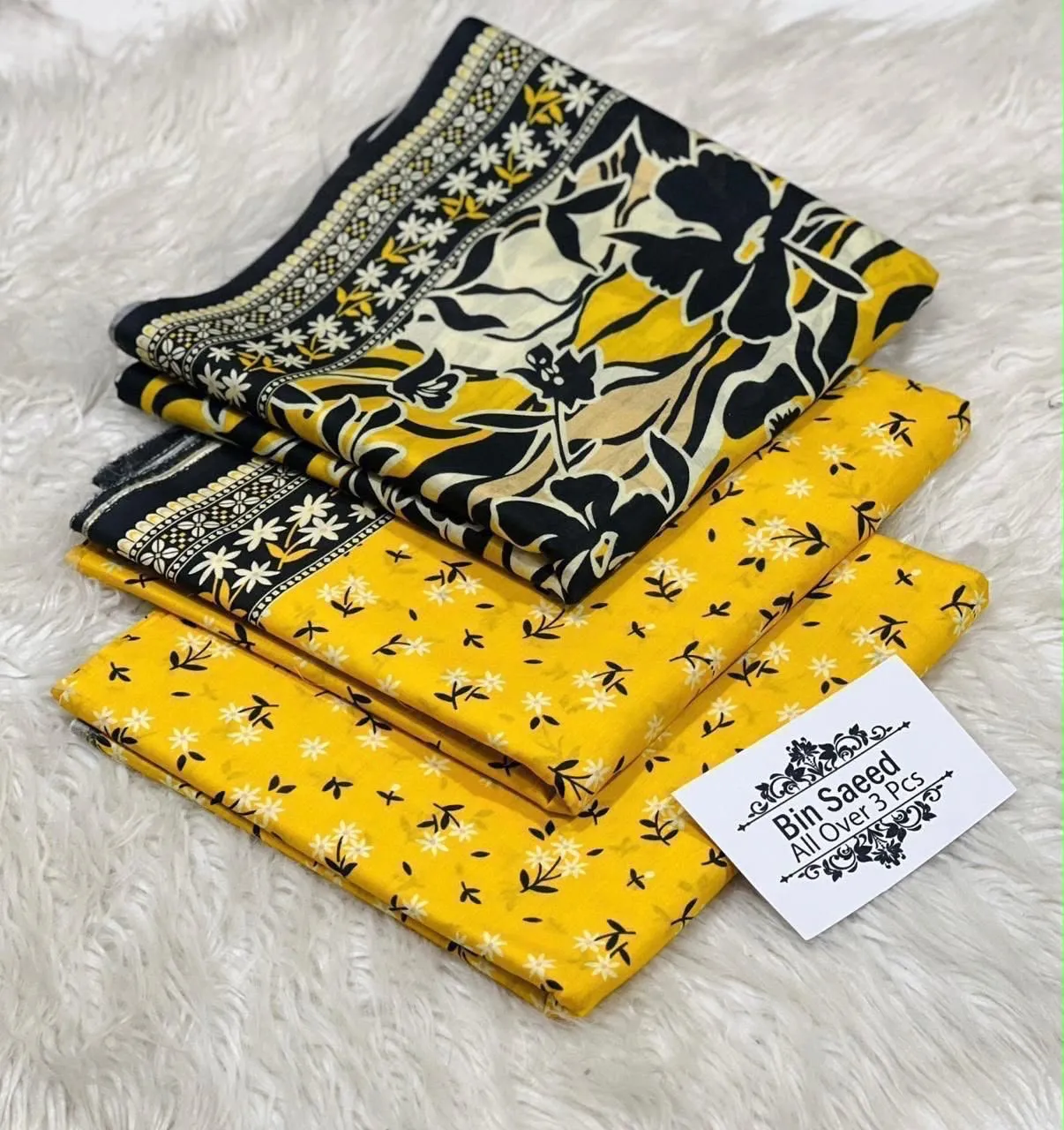 Bin Saeed Printed Lawn Suit 2026 (53)