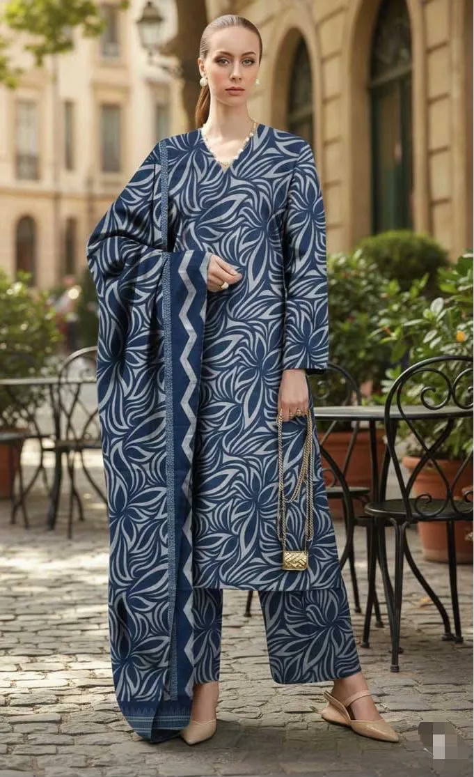Bin Saeed Printed Lawn Suit 2026 (57)
