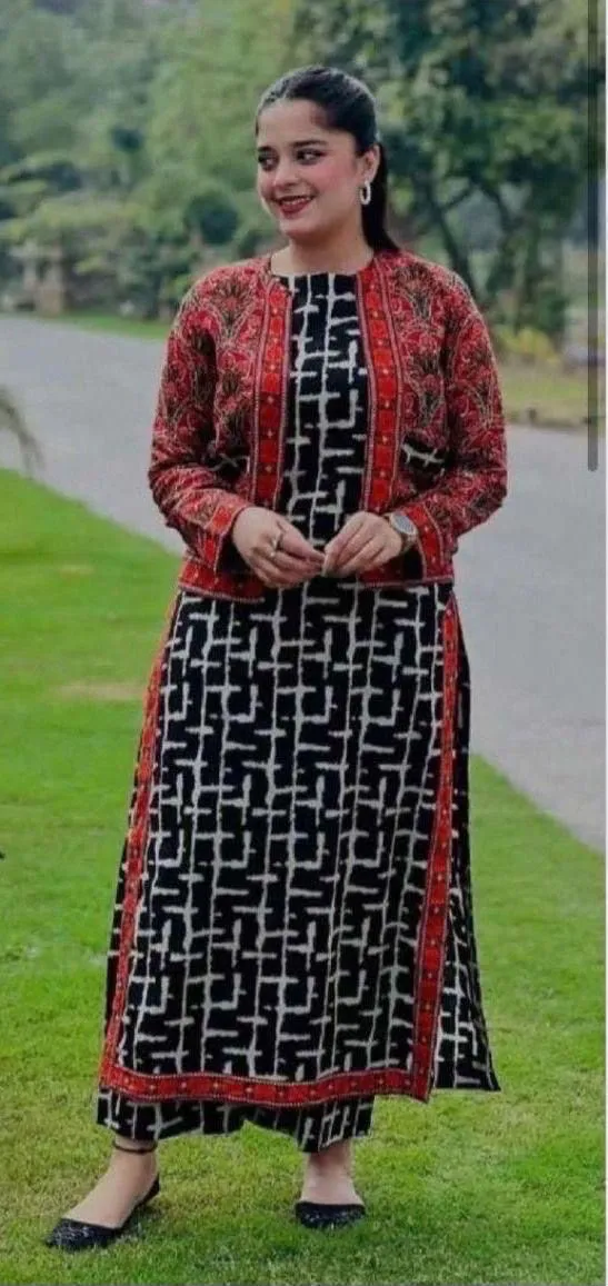 Bin Saeed Printed Lawn Suit 2026 (61)