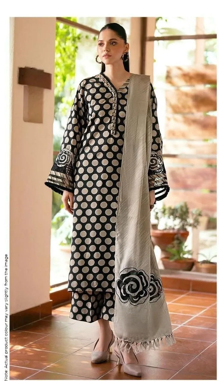 Bin Saeed Printed Lawn Suit 2026 (65)