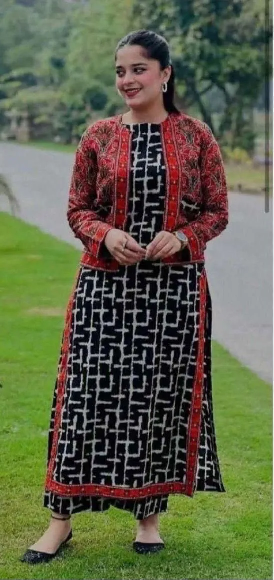 Bin Saeed Printed Lawn Suit 2026 (67)