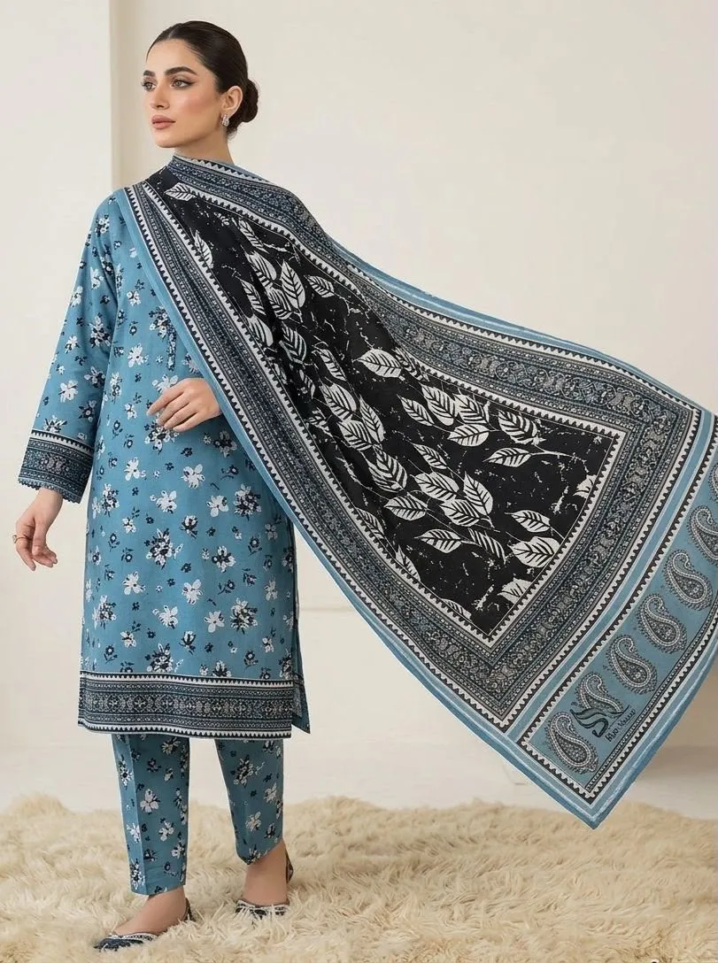 Bin Saeed Printed Lawn Suit 2026 (93)