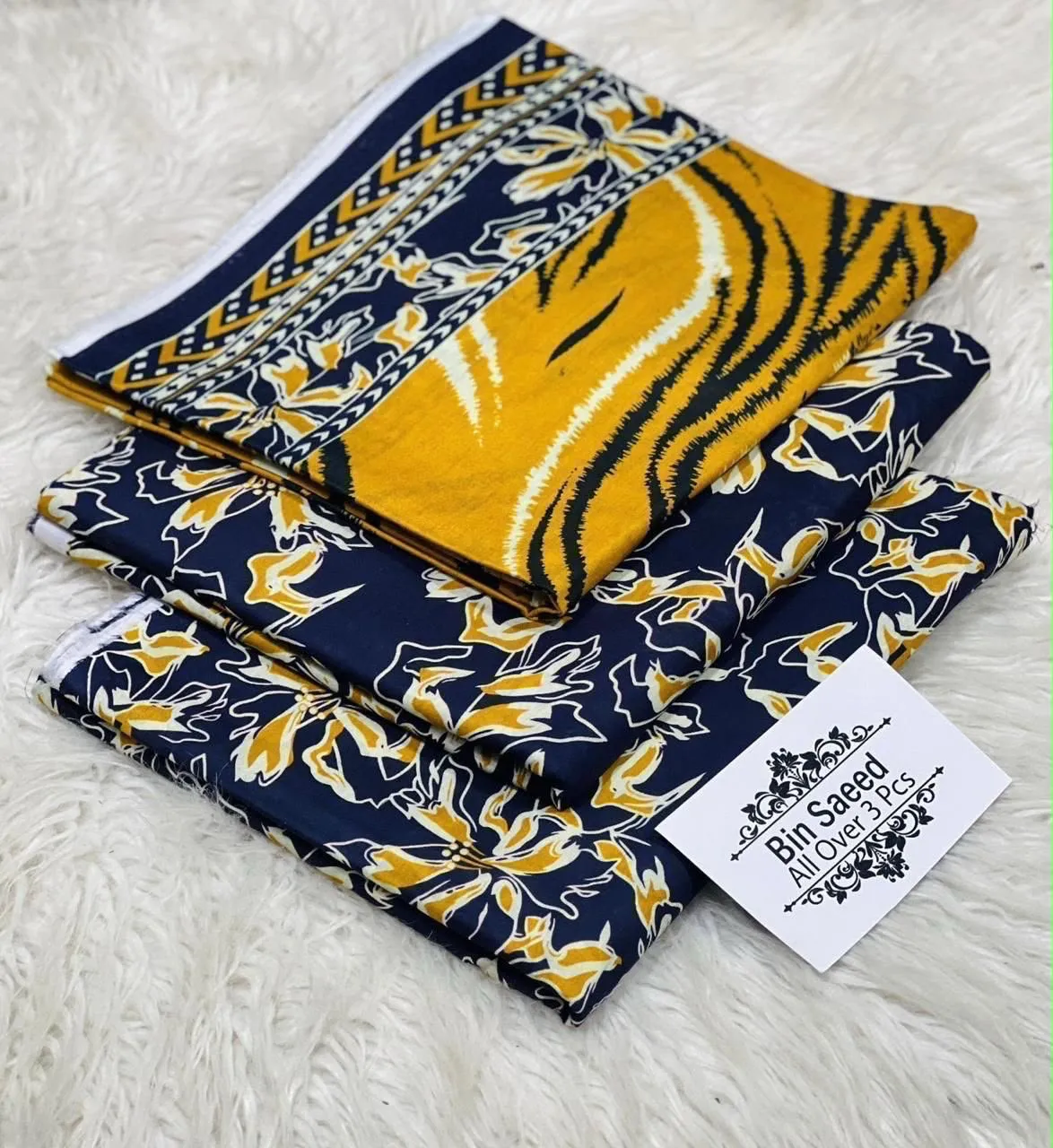 Bin Saeed Printed Lawn Suit 2026 (96)