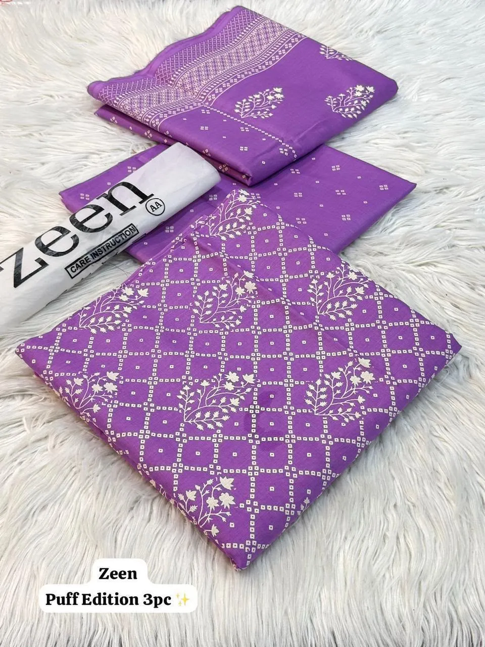 Zeen Puff Lawn Suit 2026 (3)
