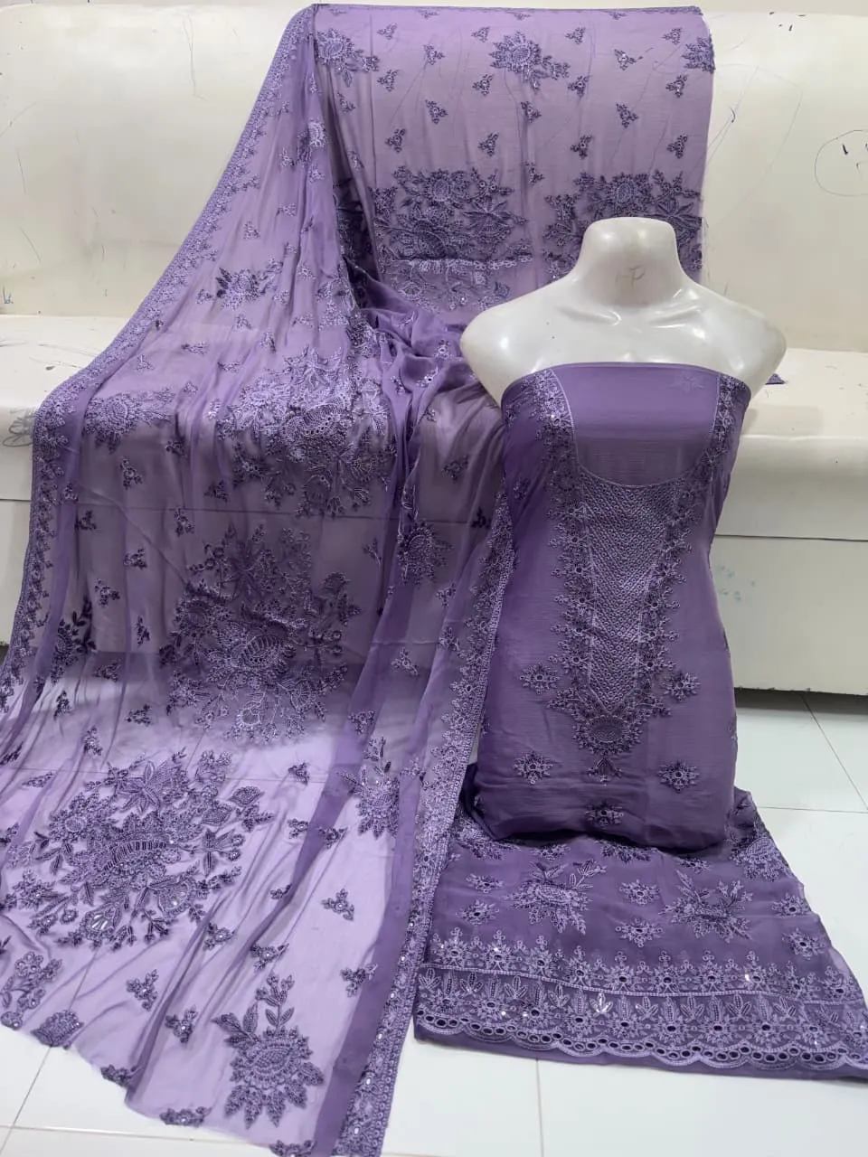 Bareeze Chiffon Dress (4)
