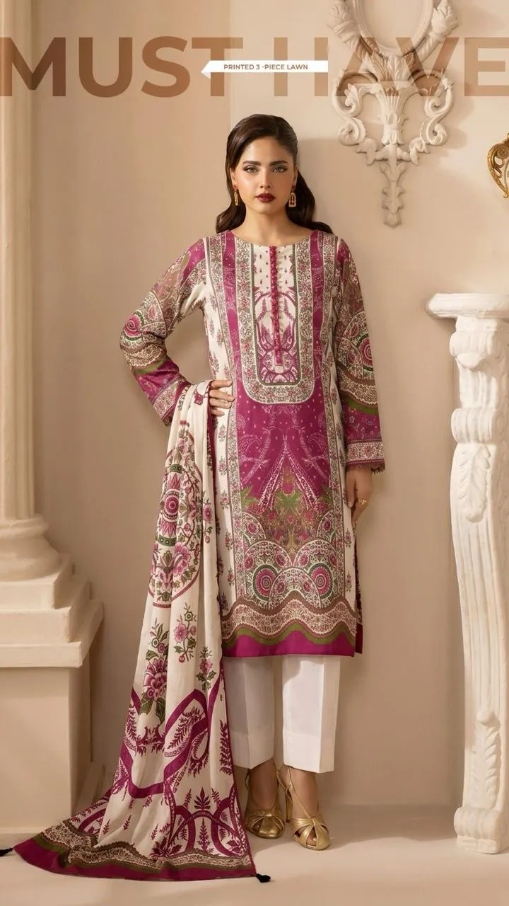 Humsafar By Gull Jee Lawn Suit 2026 | Original Printed Collection