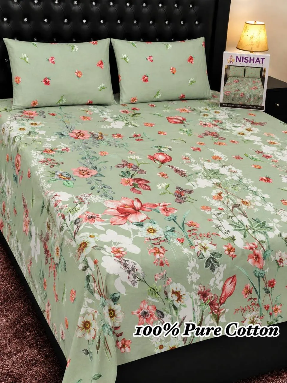 Pure Cotton Bedsheet Set (3)