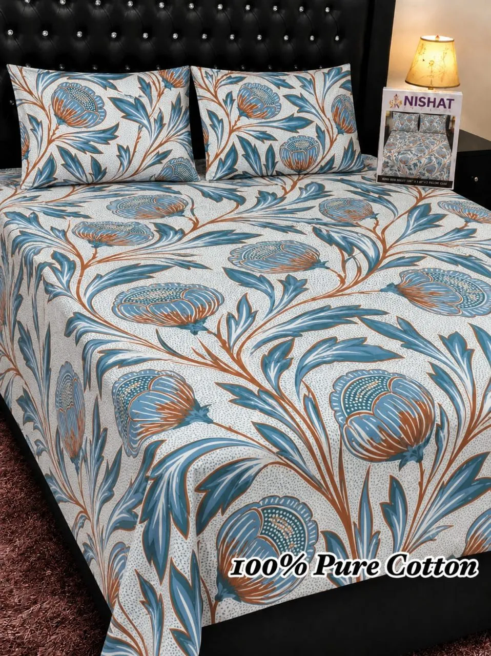 Pure Cotton Bedsheet Set (8)