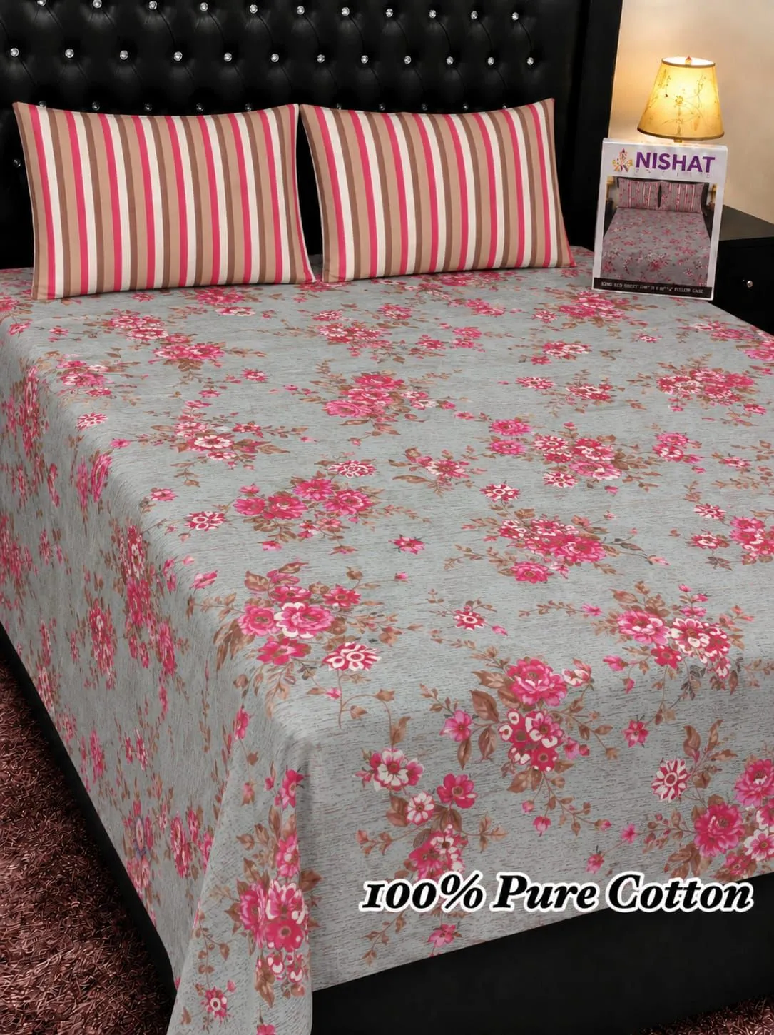 Pure Cotton Bedsheet Set (13)