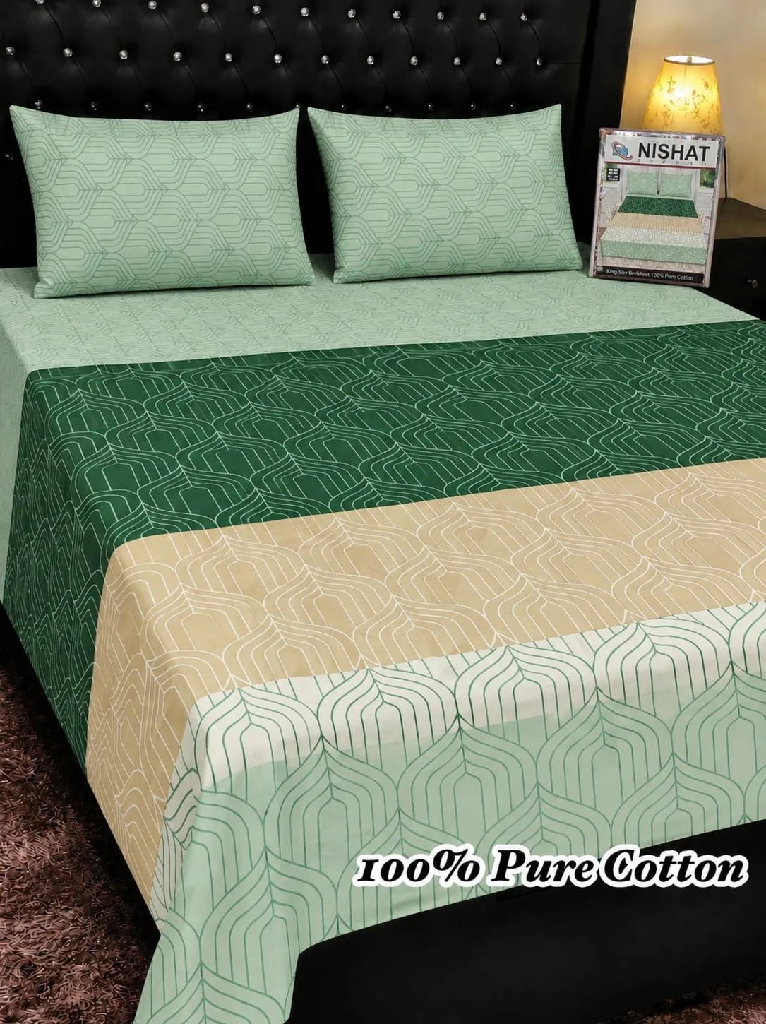 Pure Cotton Bedsheet Set (17)
