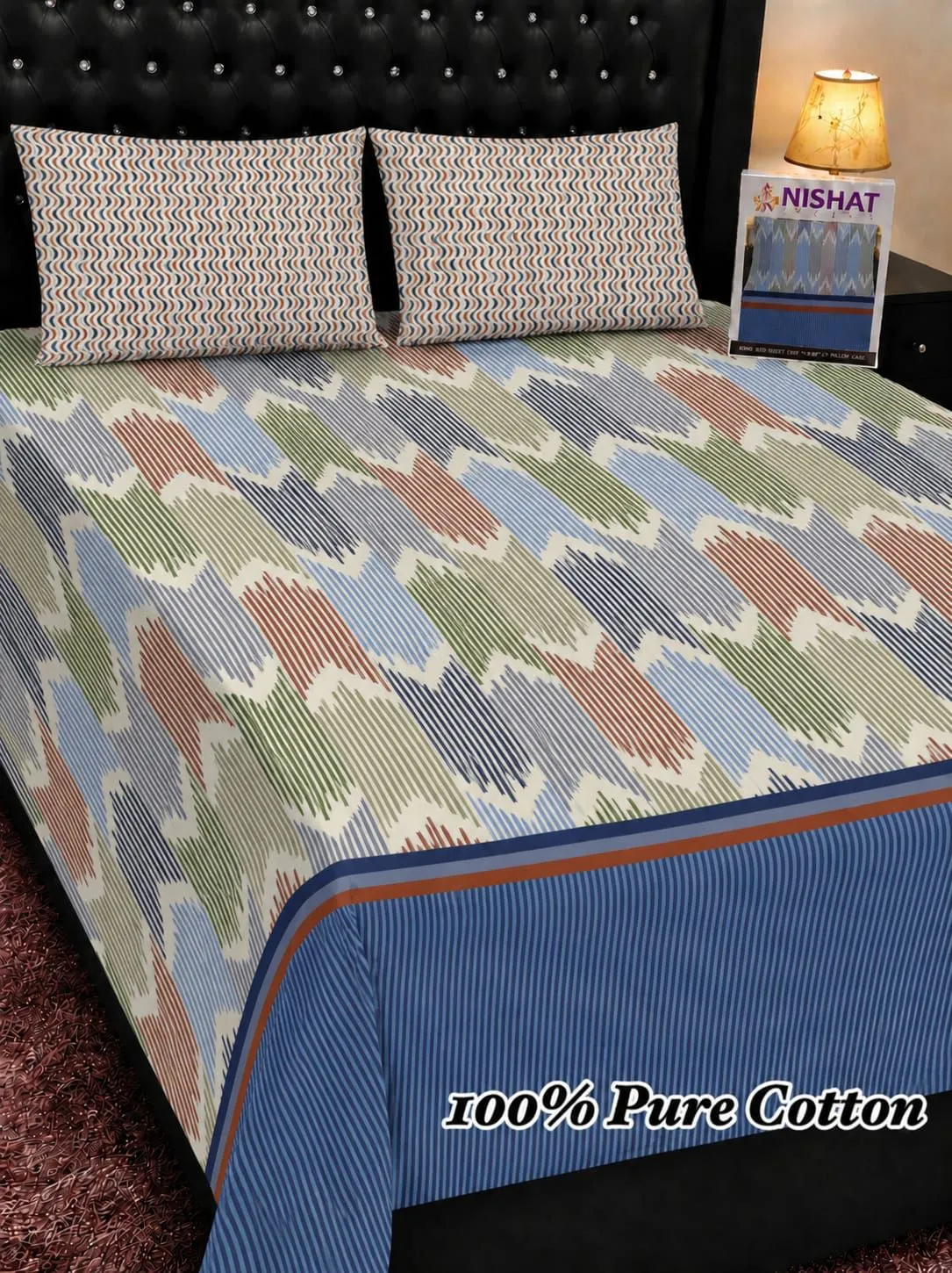 Pure Cotton Bedsheet Set (19)