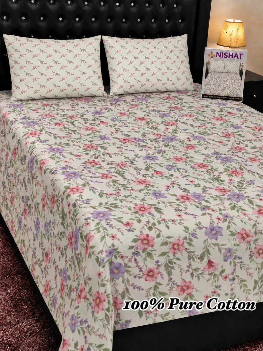 Pure Cotton Bedsheet Set (25)