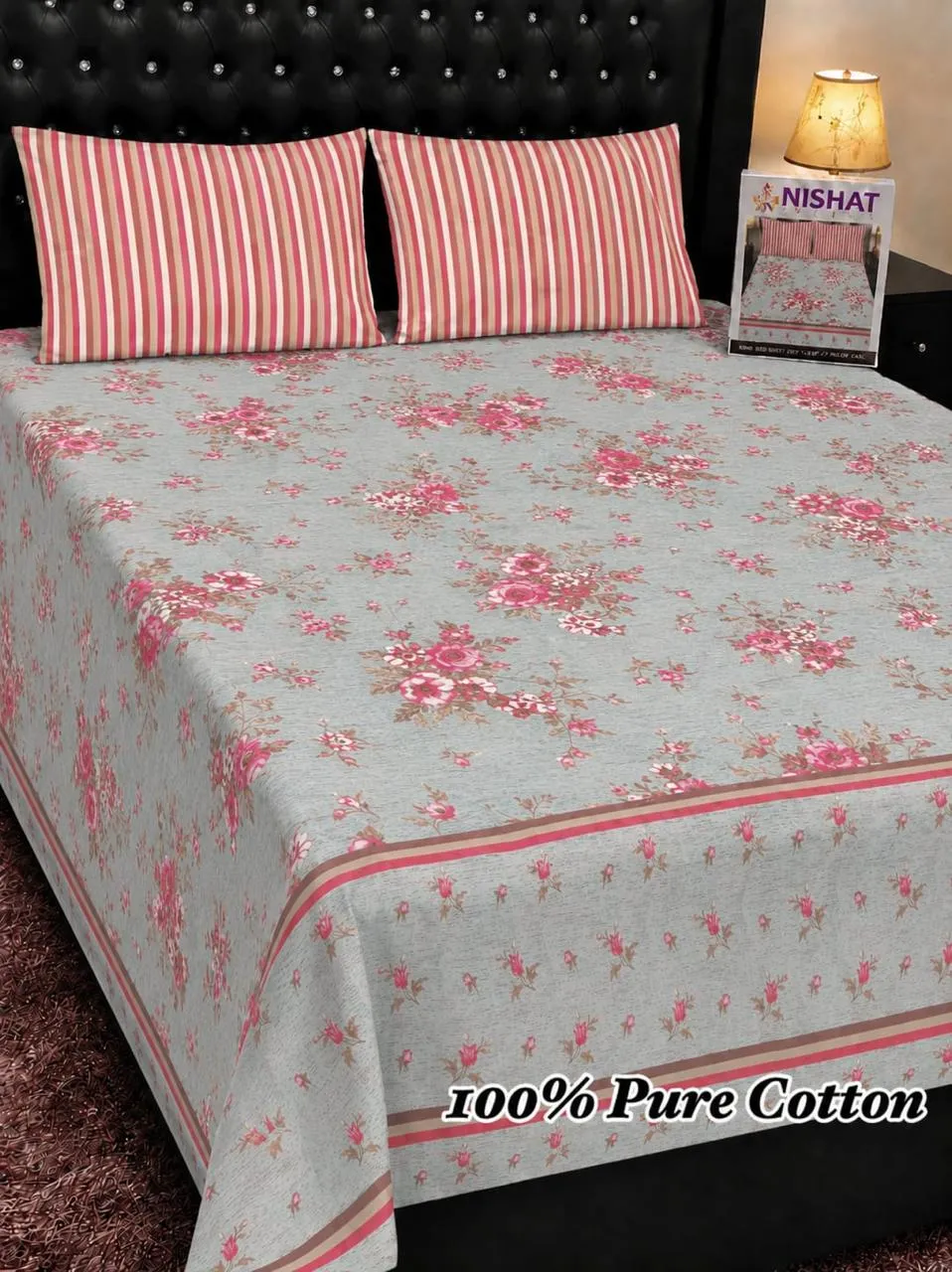 Pure Cotton Bedsheet Set (26)