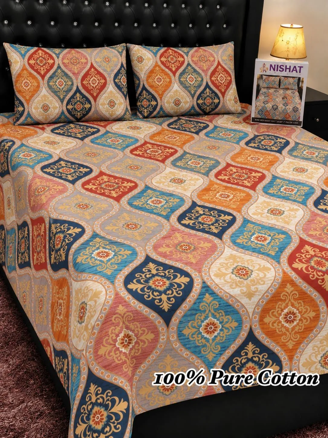 Pure Cotton Bedsheet Set (28)