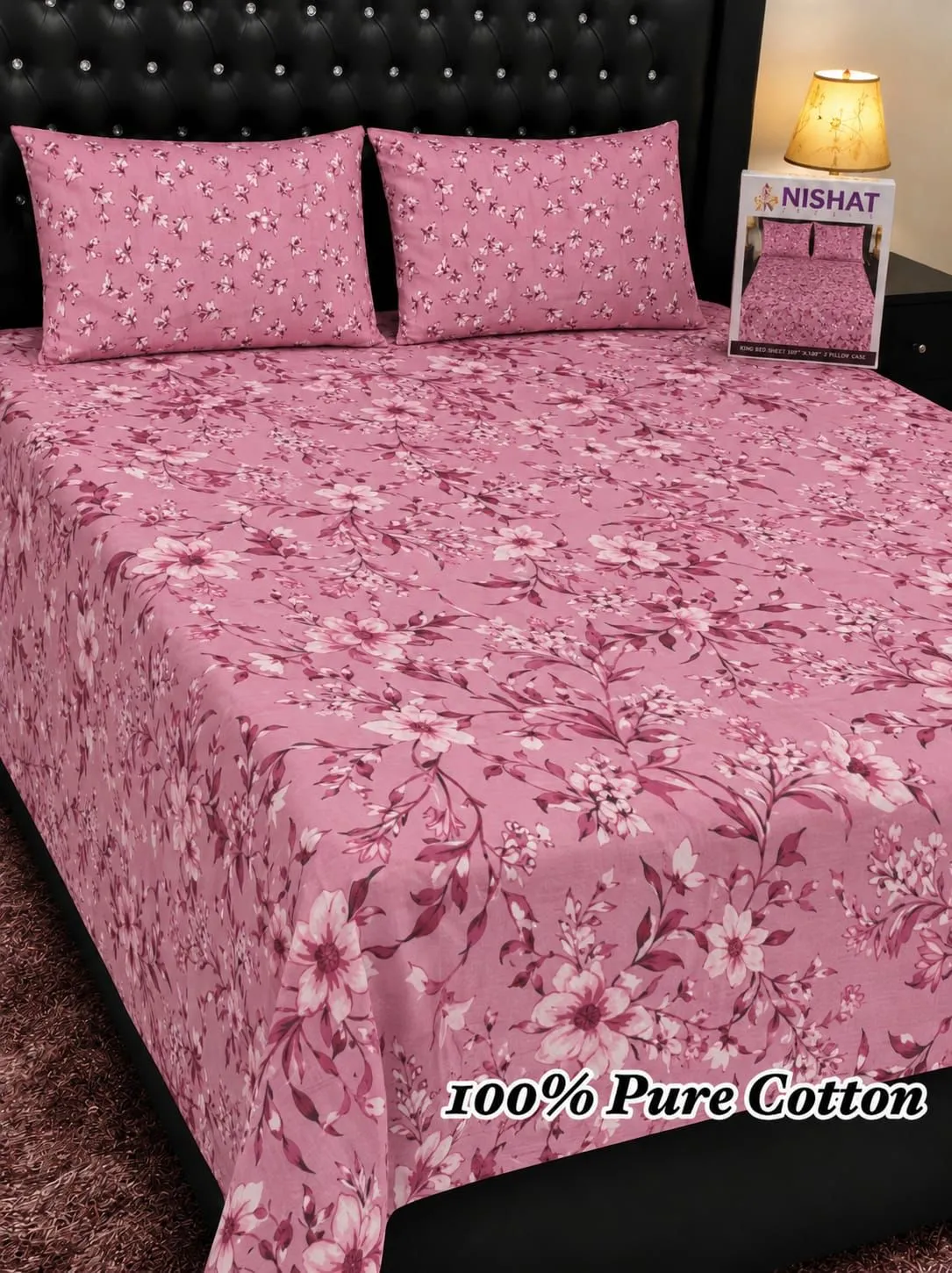 Pure Cotton Bedsheet Set (29)