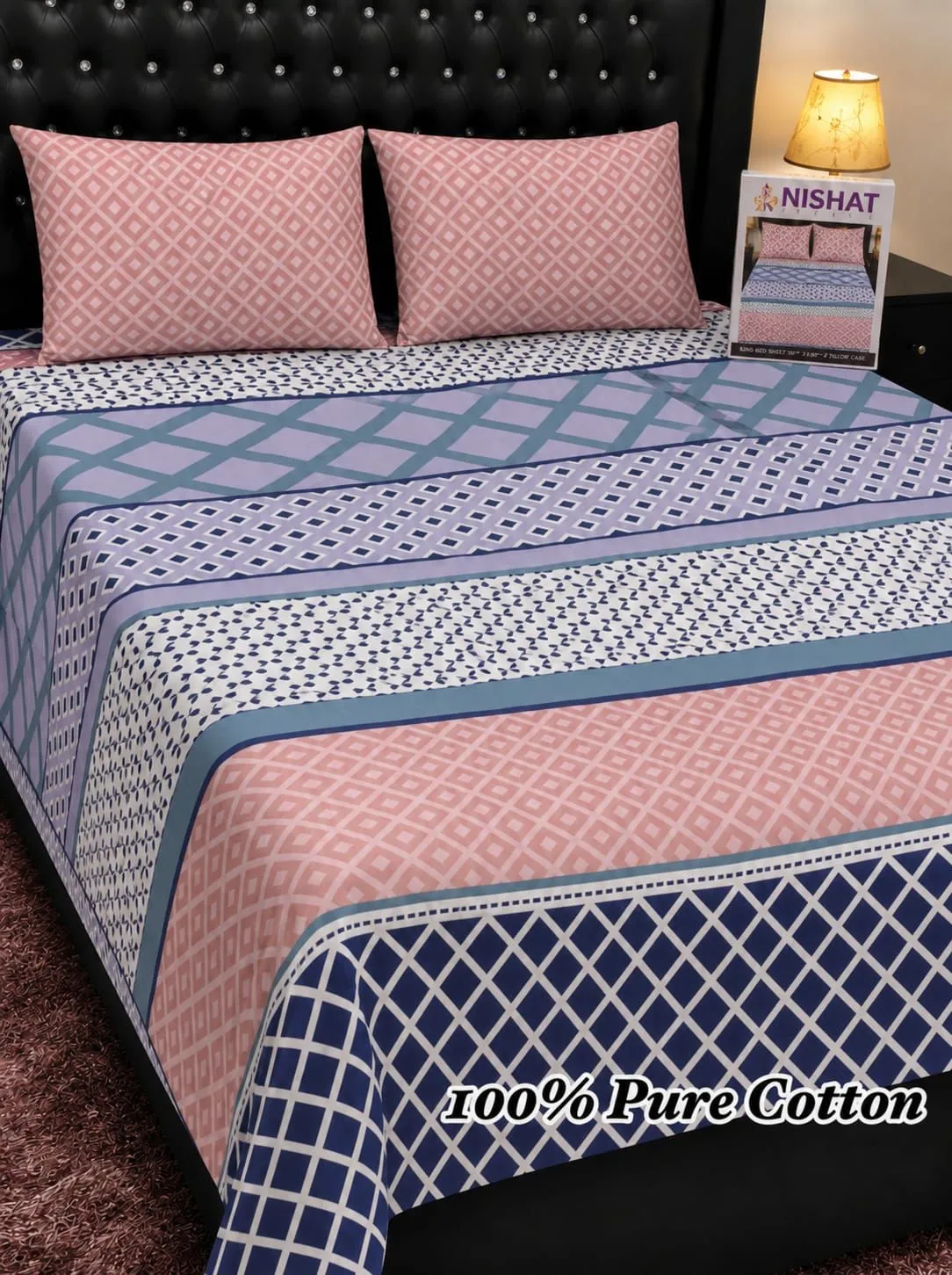 Pure Cotton Bedsheet Set (30)