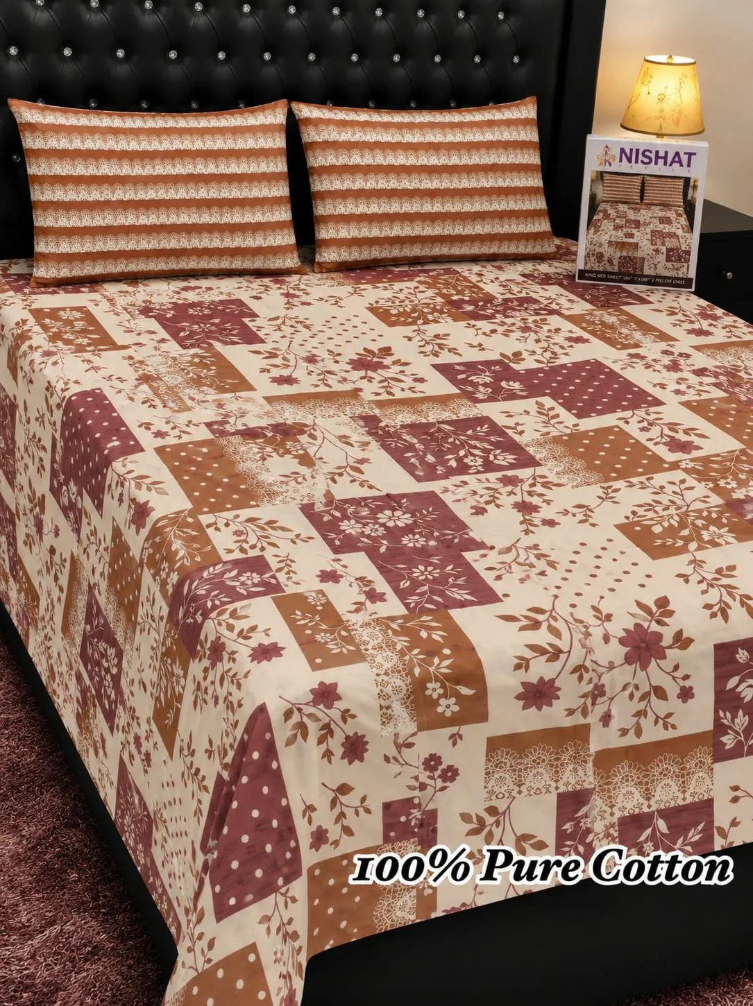 Pure Cotton Bedsheet Set (31)