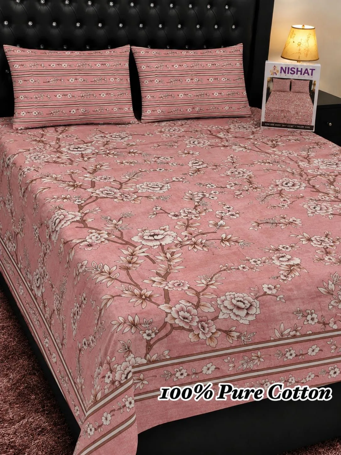 Pure Cotton Bedsheet Set (36)