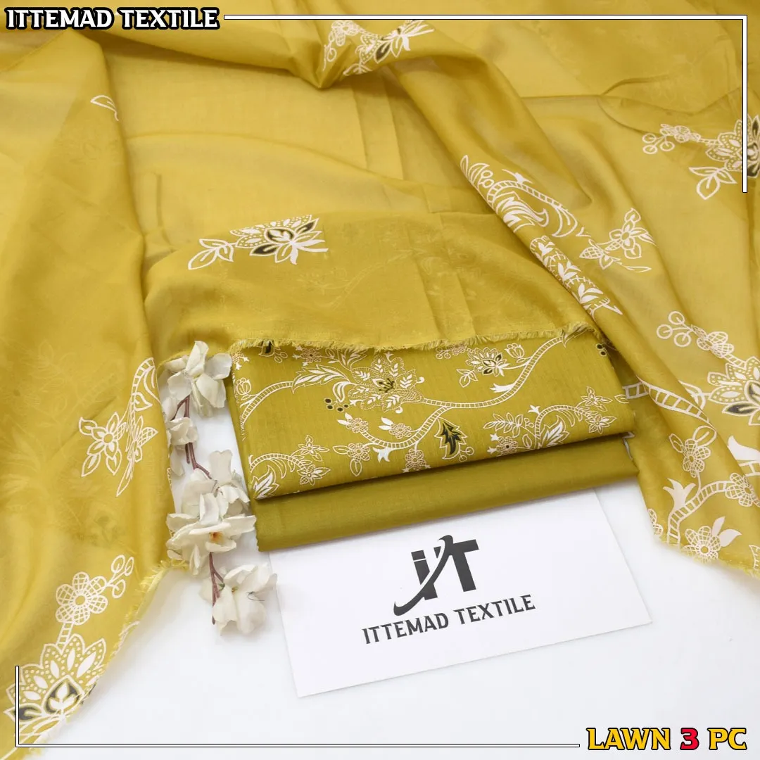 Ittimad Textile Lawn Suit 2026 (3)