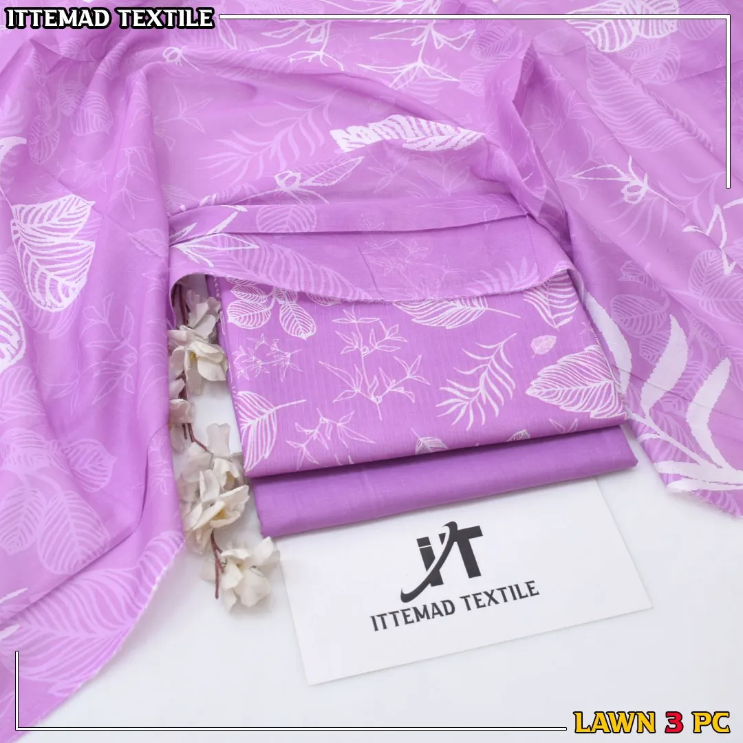 Ittimad Textile Lawn Suit 2026 (5)