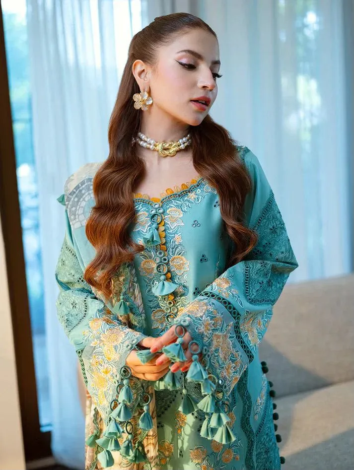 Sapphire Embroidered Lawn Suit 6174 | Summer Collection 2026