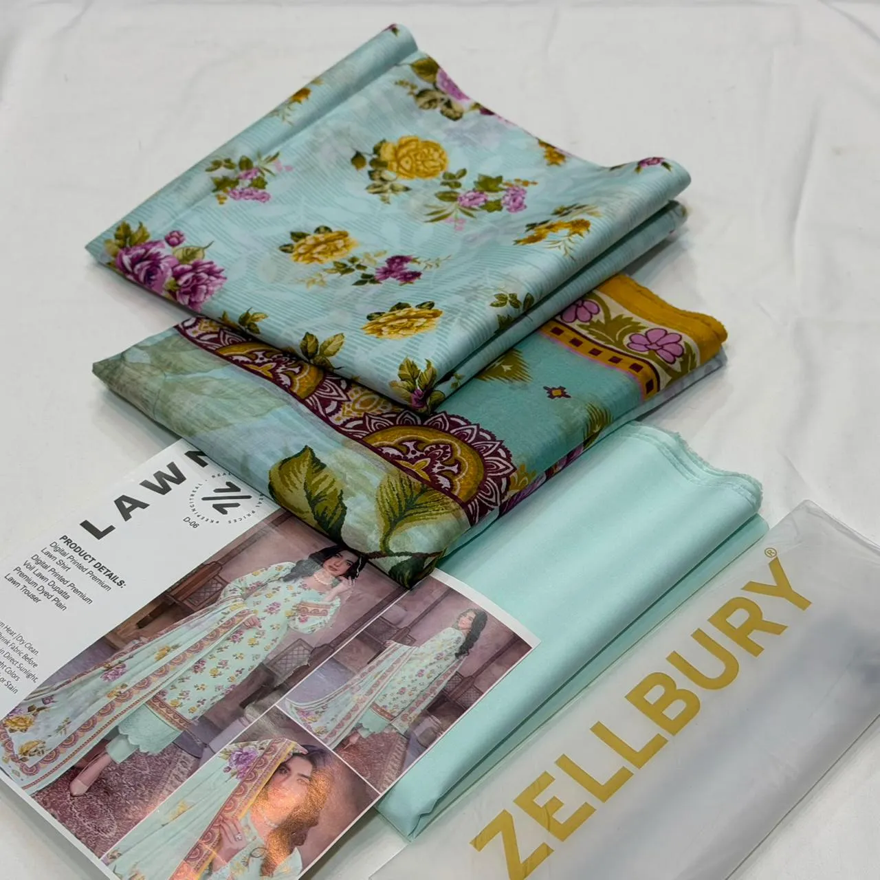 Zellbury Lawn Suit 2026 | Original Printed Collection