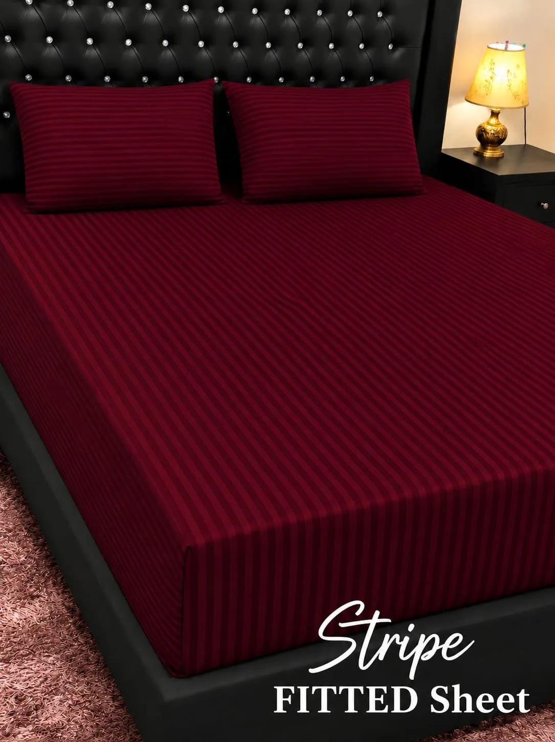 Stripe Fitted Bedsheet (3)