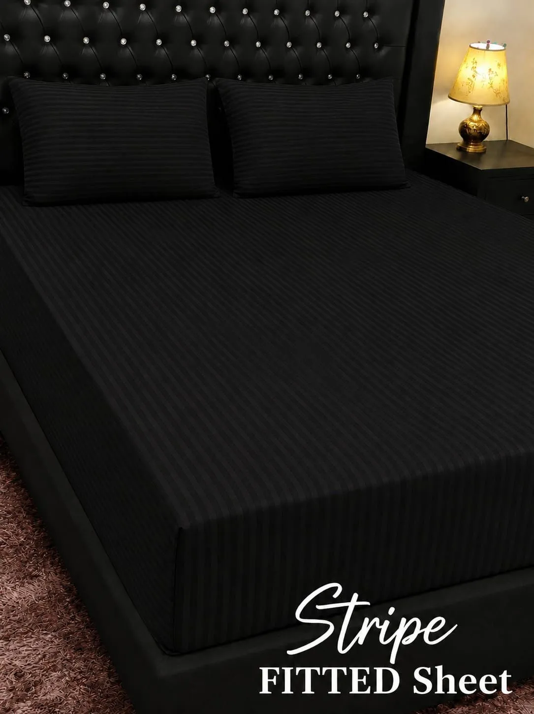 Stripe Fitted Bedsheet (5)