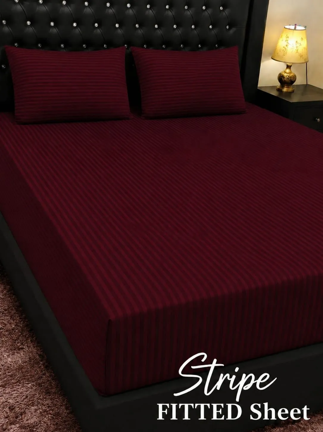 Stripe Fitted Bedsheet (6)