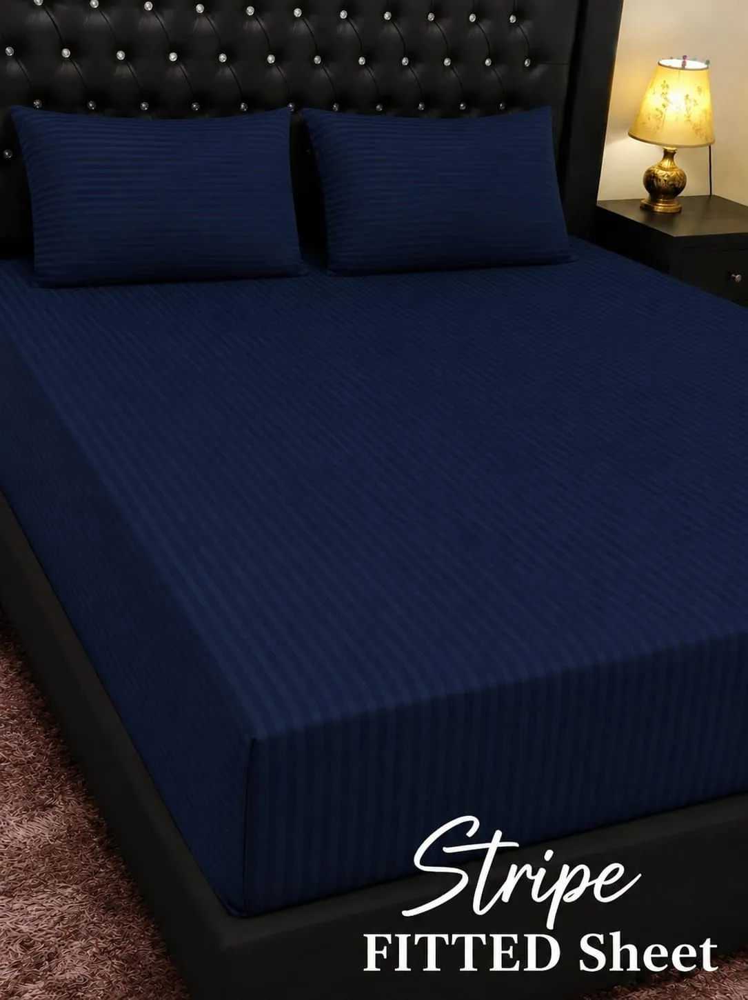 Stripe Fitted Bedsheet (8)