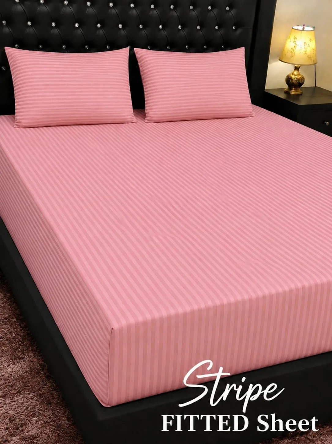 Stripe Fitted Bedsheet (9)