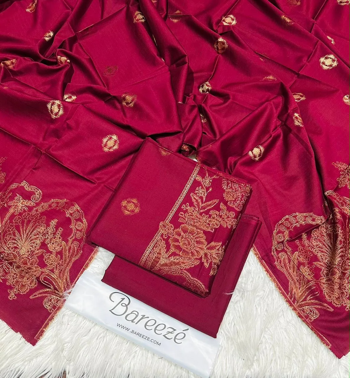 Bareeze Jacquard Barosha Suit (2)