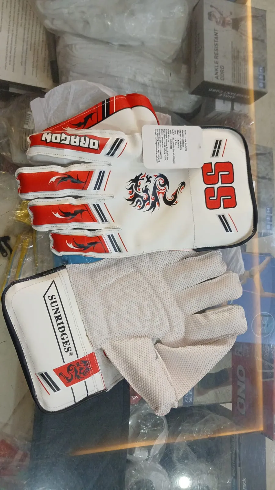Original Indian Wicket Keeping Gloves | Professional Cricket Gloves