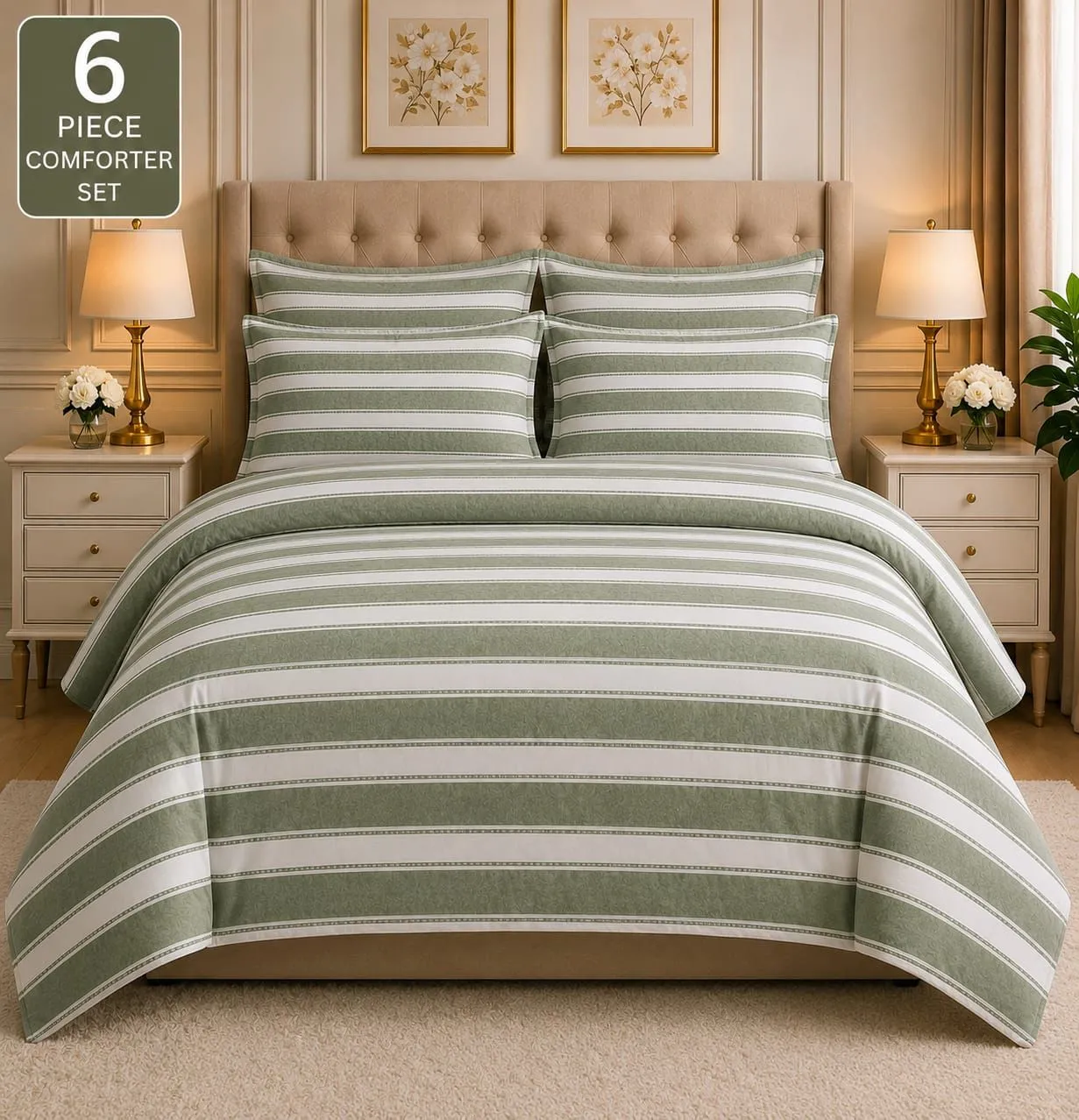 Pure Cotton Comforter Set (2)