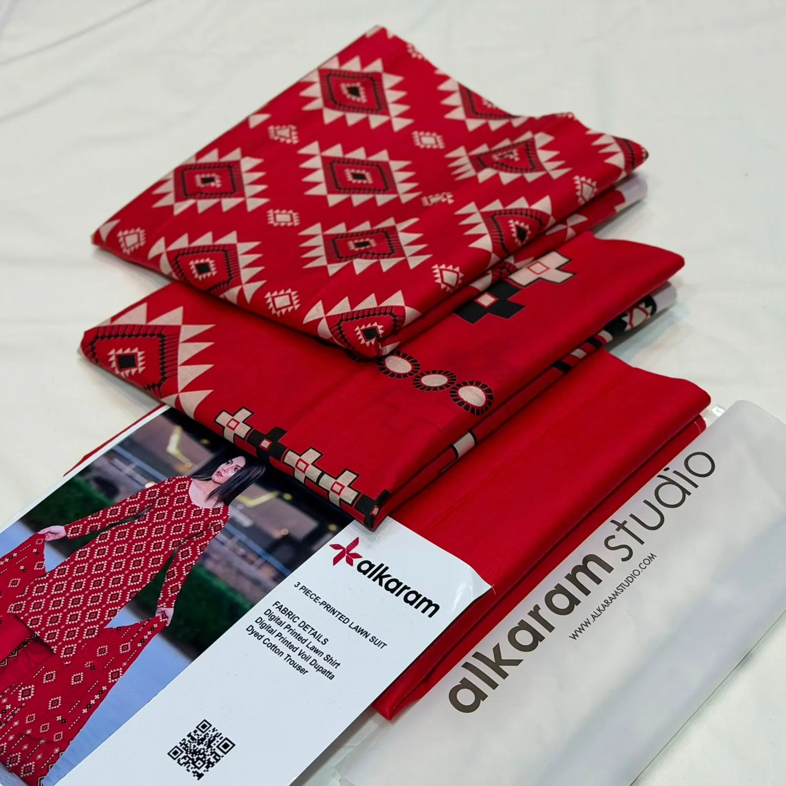 Alkaram Printed Lawn | Original 3 Piece Collection