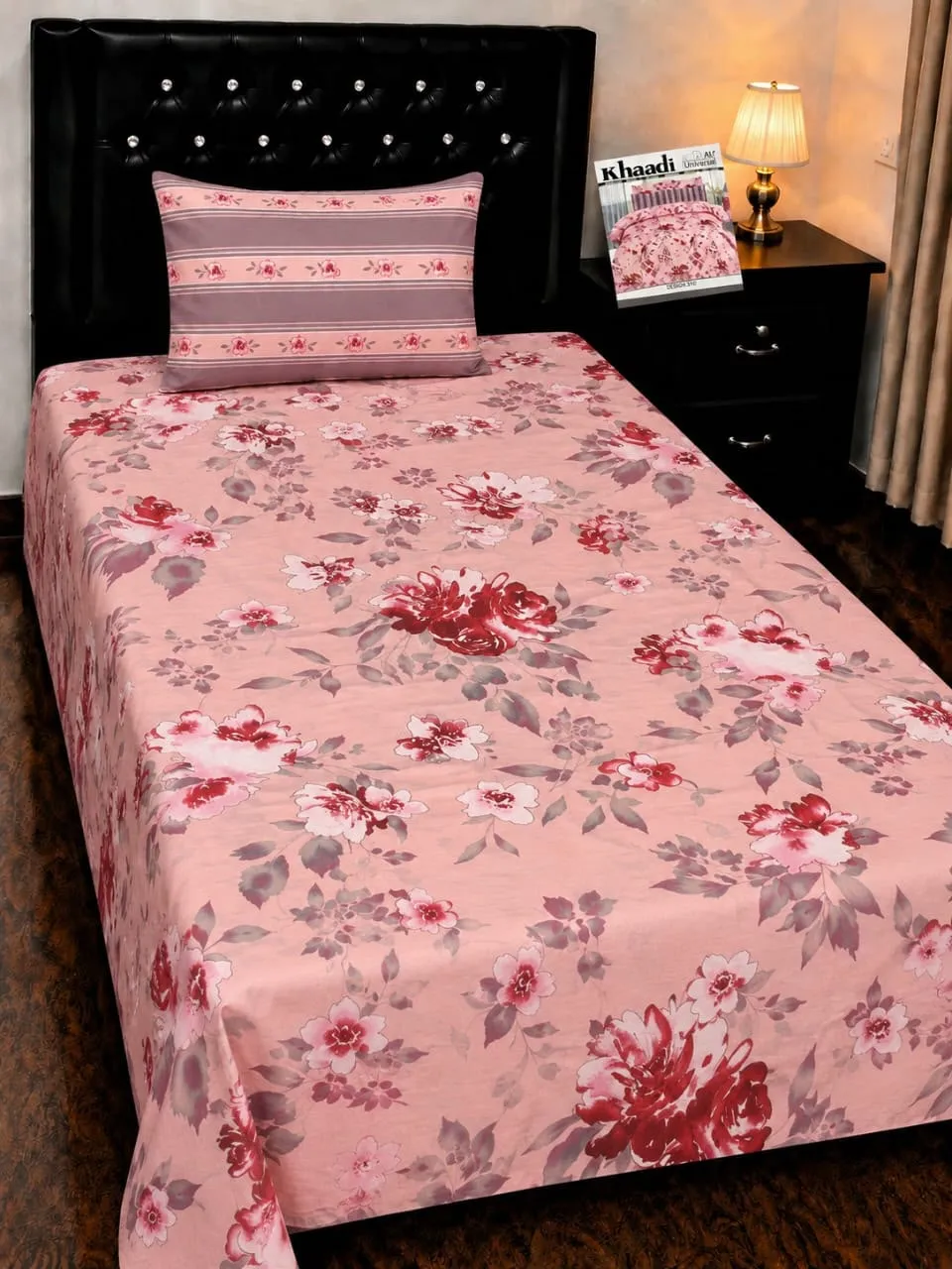 Pure Cotton Single Bedsheet Set (12)