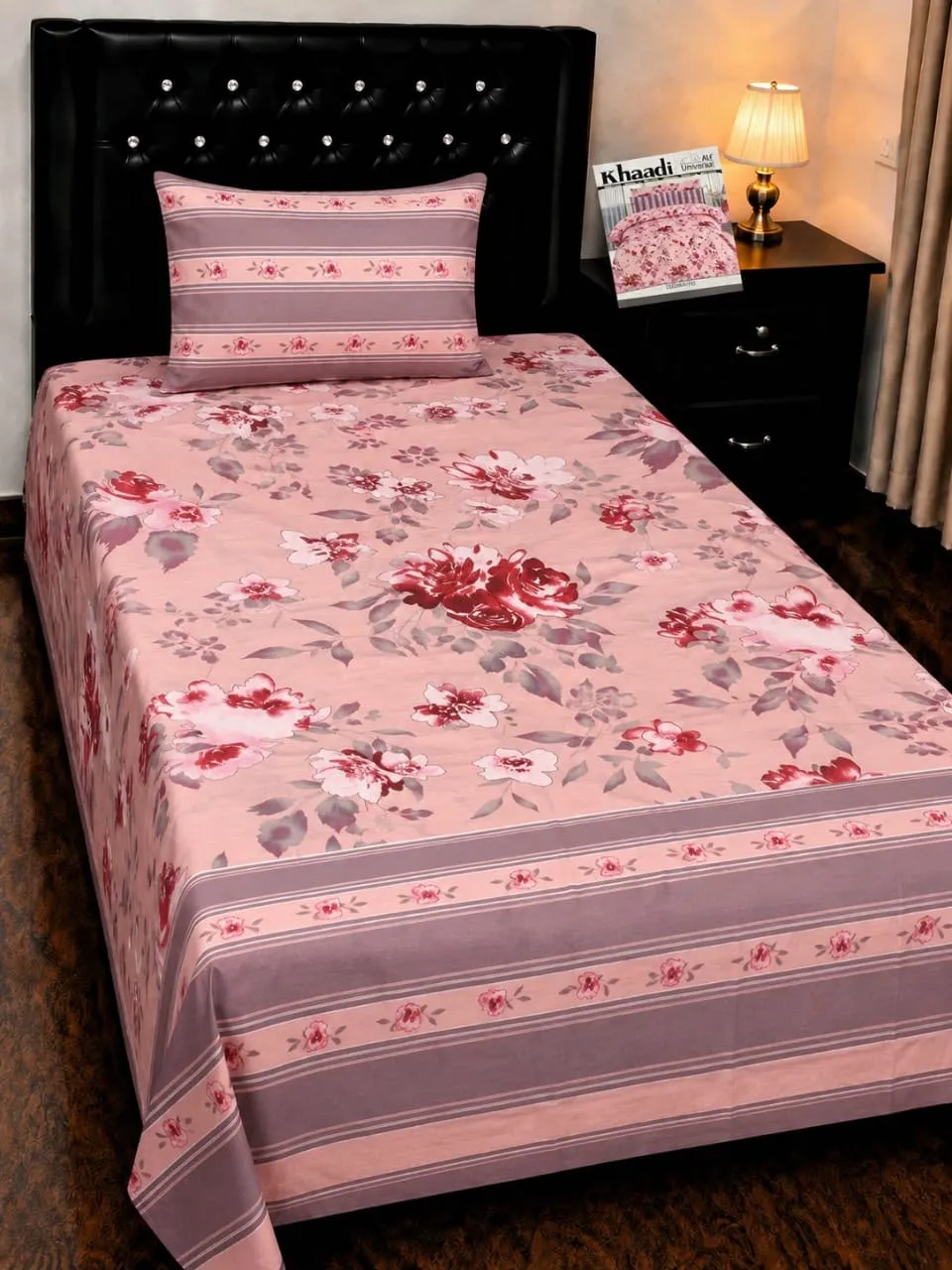 Pure Cotton Single Bedsheet Set (16)