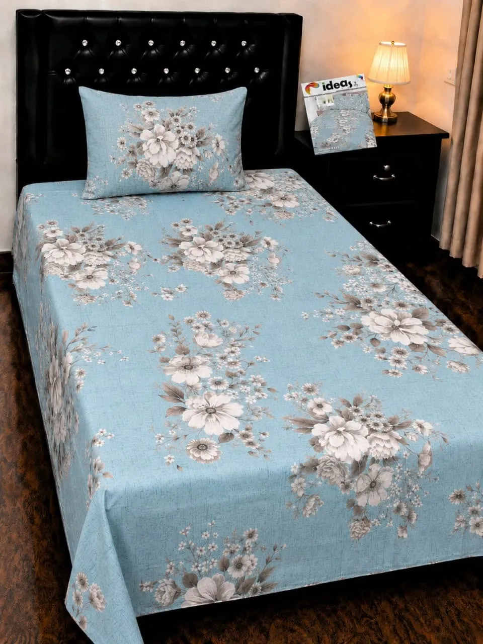 Pure Cotton Single Bedsheet Set (17)
