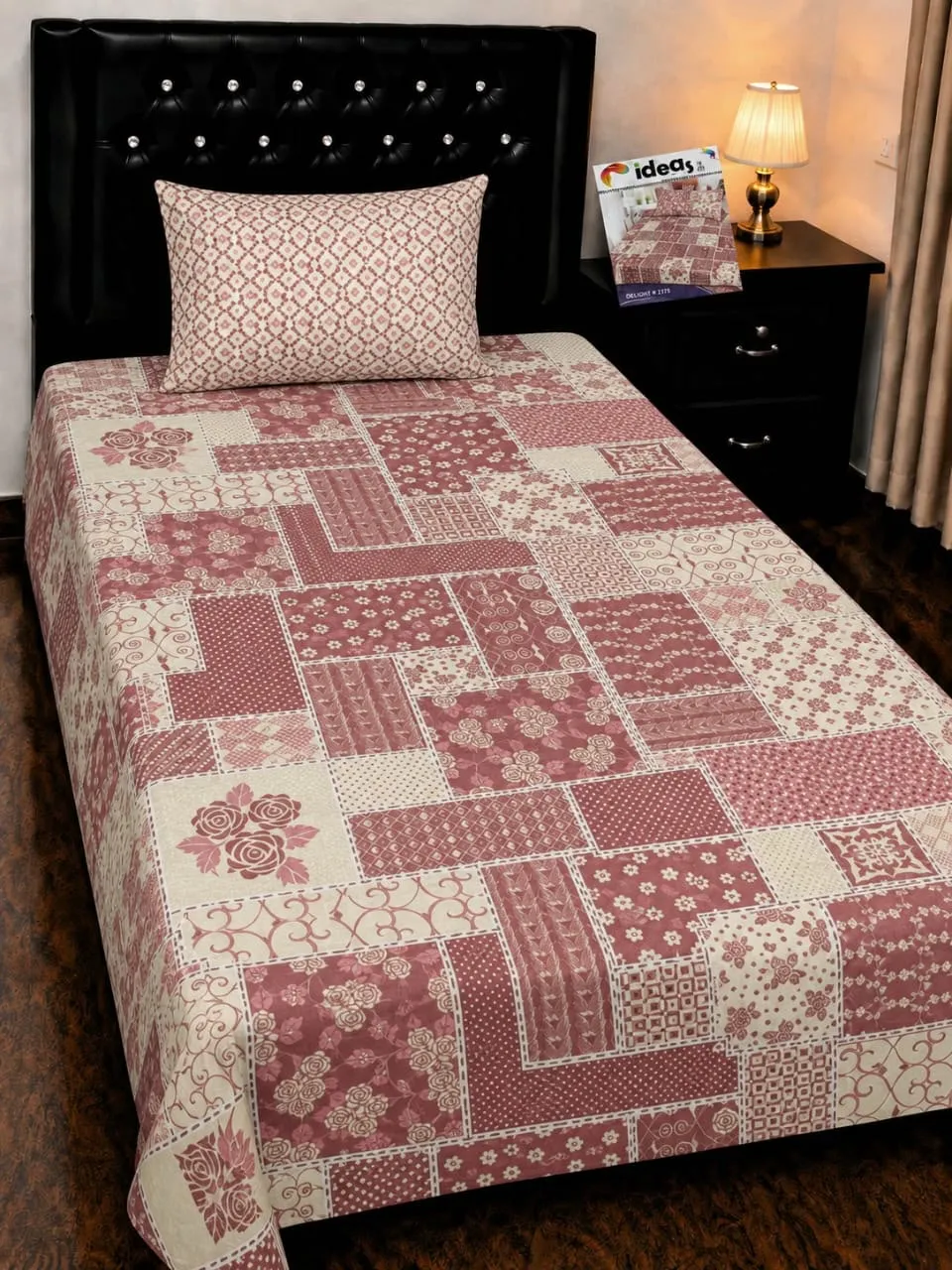 Pure Cotton Single Bedsheet Set (18)