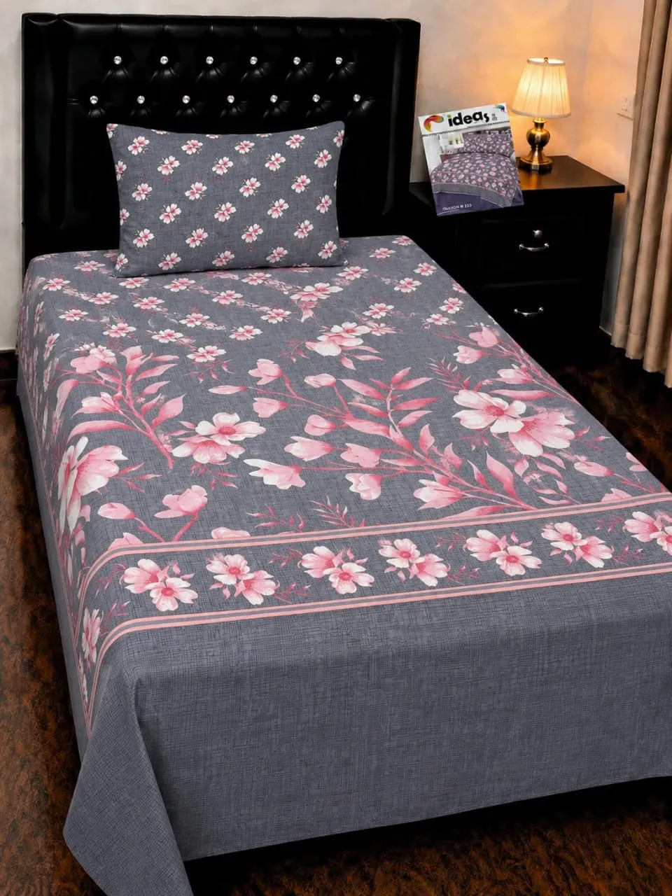 Pure Cotton Single Bedsheet Set (19)