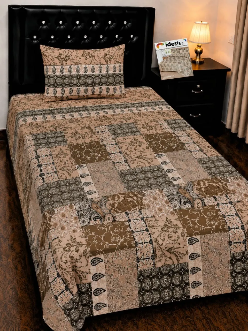 Pure Cotton Single Bedsheet Set (24)